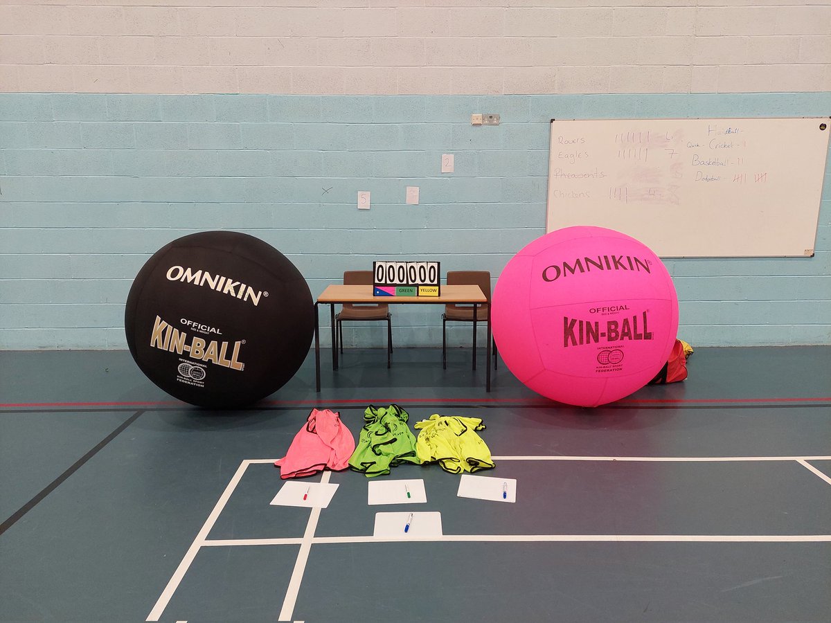 Already to go <a href="/PriestleySport/">Sport Priestley</a> this morning for a recap session on <a href="/KINBALLUKREAL/">Kin-Ball UK 🏐🇬🇧🇪🇺🏳️‍🌈🇨🇦🏐🇺🇦🇺🇦🇺🇦</a> rules in preparation for next week's <a href="/YourSchoolGames/">School Games</a>
Aspire event.
Looking forwards to the energy oozing from the group this morning 😉😉
#inclusivesport #officiating #leadership
