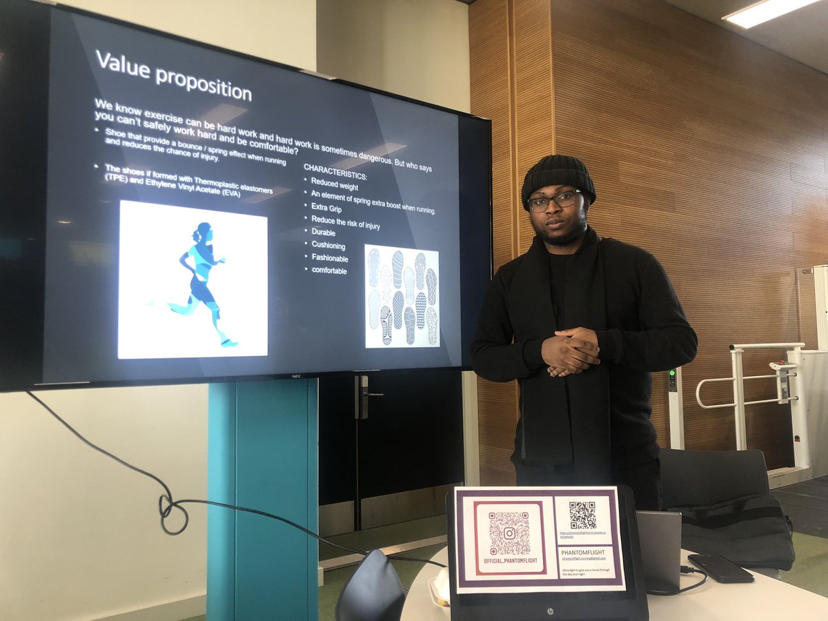 SaulCuttell's tweet image. Some fantastic displays of sporting business ideas yesterday from our Sport &amp;amp; Exercise Sci BSc @UniNorthants students. Well done all, especially those that dealt with my grilling @HEAY7S @KatherineGrims2 (sorry 😬)! Big thanks to @Psychops @Brett_A_Baxter @BHWright_ @TonyBaross