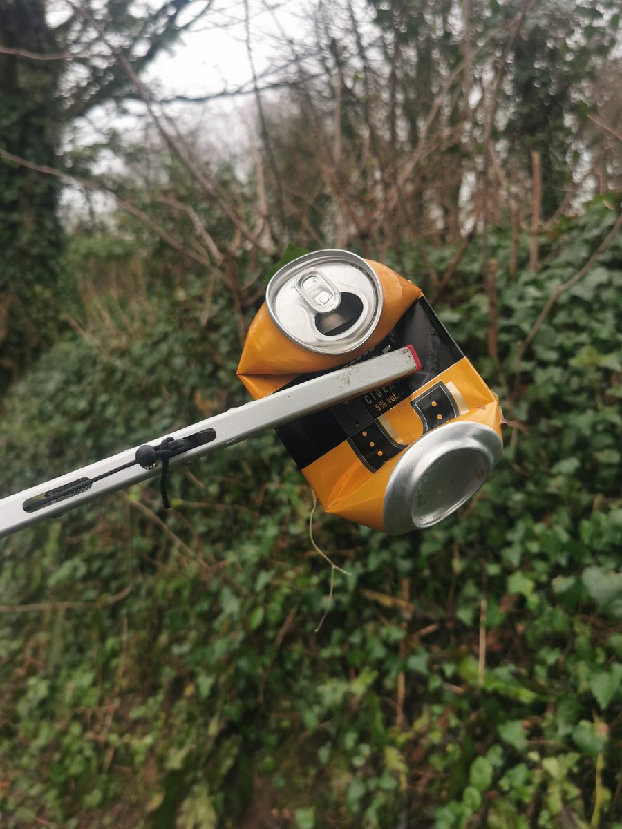 StTidy's tweet photo. Good Dawn litterpick this morning at Tregorrick layby, dozens of pieces of litter removed from a relatively small area @CleanCornwall @KeepBritainTidy #Cornwall #StAustell https://t.co/AMrUhcPaQ3
