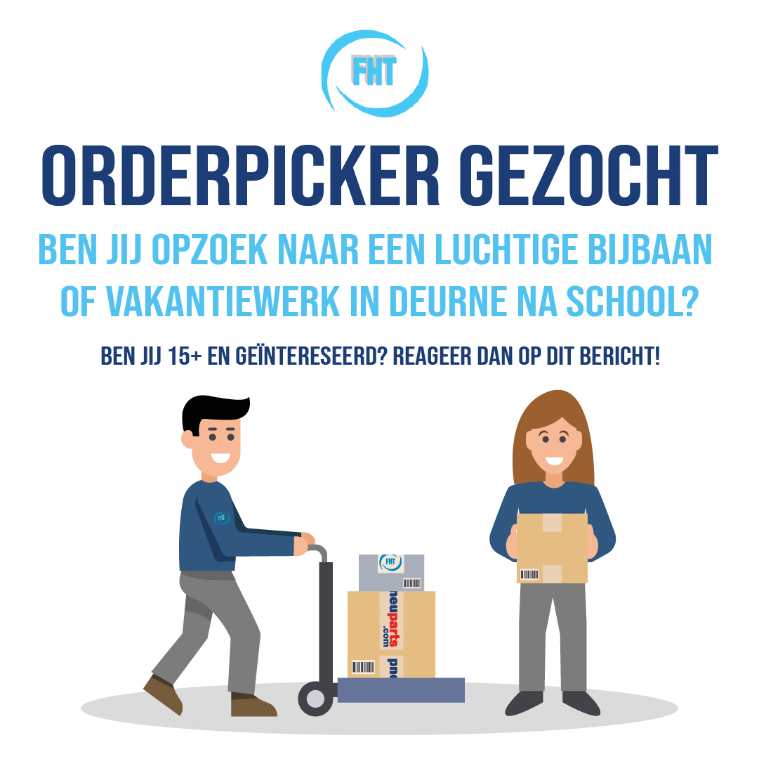 pneuparts's tweet photo. ORDERPICKER gezocht!
Ben jij 15 jaar of ouder en opzoek naar een luchtige flexibele bijbaan of vakantiewerk?  👀☀️
🔹 Wil jij zelf je uren bepalen? 🕑
🔹 En werken in Deurne? 📍

#orderpicker #deurne #magazijn #teamwork #flexibel #bijbaan #solliciteren #luchtig #perslucht https://t.co/ZdUj57dqe2