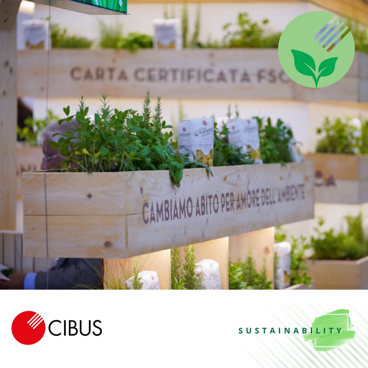 CibusParma's tweet photo. #Cibus4Sustainability è il progetto ideato e organizzato da #Cibus in collaborazione con @PwC_Italia dedicato alla diffusione di esempi virtuosi di #sostenibilità lungo la #filieraalimentare. Rimani aggiornato: https://t.co/HTvWevhB0a https://t.co/ismAJKCnTN