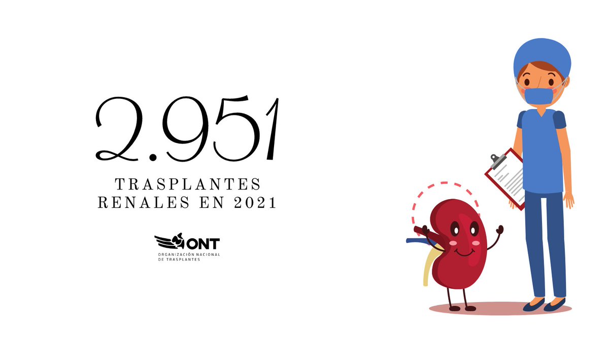¡Hoy es el #DiaMundialdelRiñón!

El año pasado, España realizó 2.951 #trasplantes de riñón. Son casi 3.000 personas que han podido disfrutar de una nueva oportunidad gracias a la #donación. Y a ti, ¿cómo te cambió la vida tu #trasplante renal? ¡Queremos escucharte! #OrgulloONT