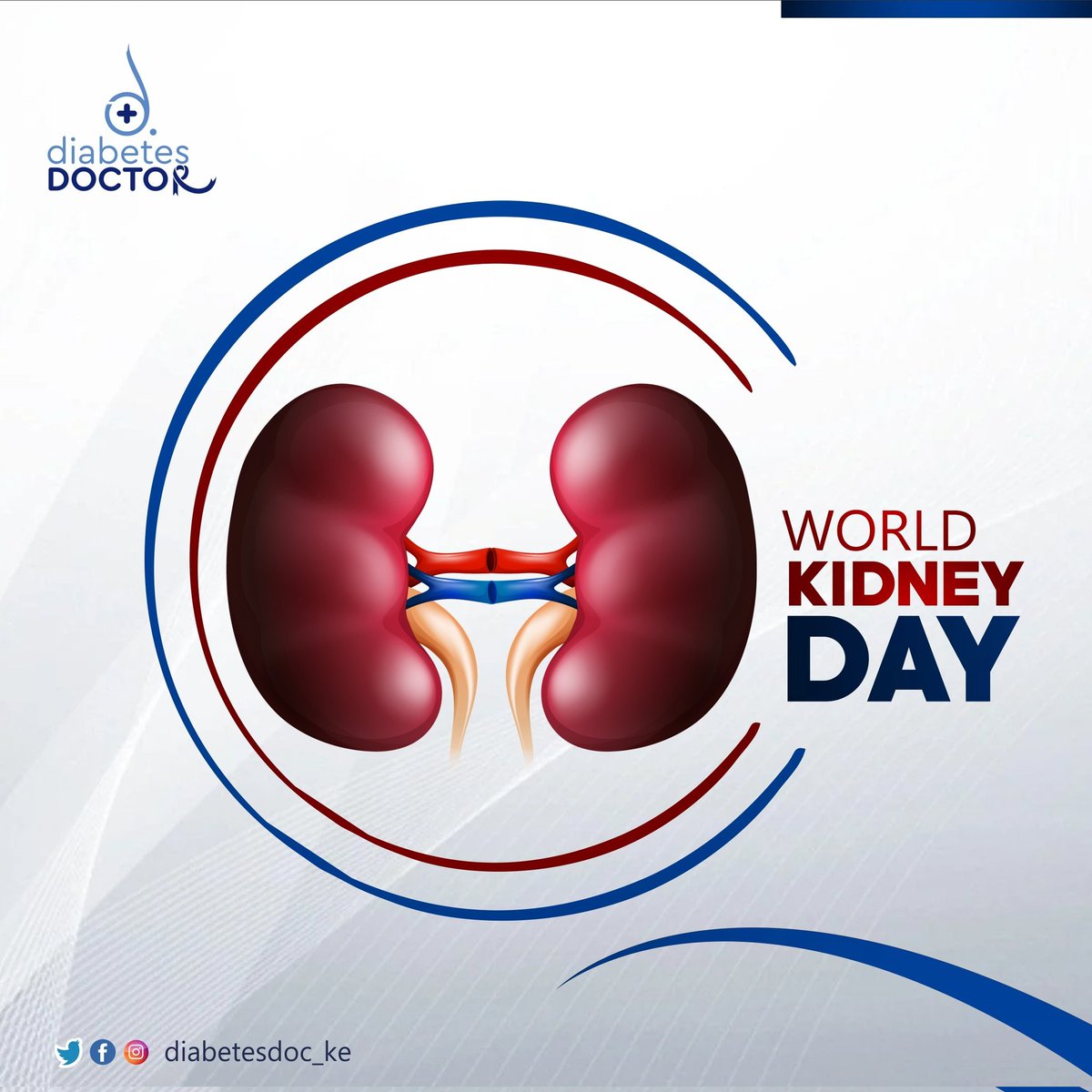 Diabetesdoc_ke's tweet photo. World Kidney Day is set aside to make the general public aware of kidney diseases which affect millions globally.

Our kidneys play a vital role in our general health and well-being.

#WorldKidneyDay https://t.co/d6uwwAnTXC