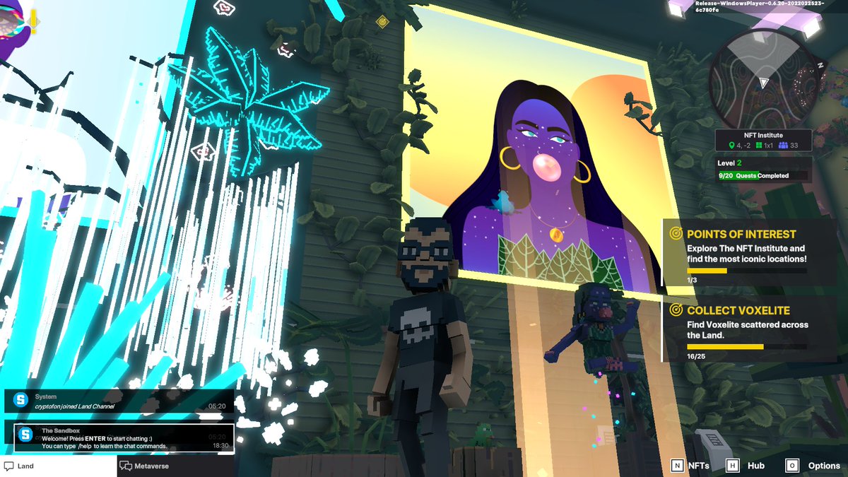 Jessica27083976's tweet photo. @TheSandboxGame @worldofwomennft I just participated in the daily #SandboxAlphaS2Contest for a chance to earn up to 1,000 $SAND! Starting March 7 - Selfie with WorldofWomen. Check out my screenshot below! 👇 #SandboxAlphaS2 https://t.co/Octa2wYDQO