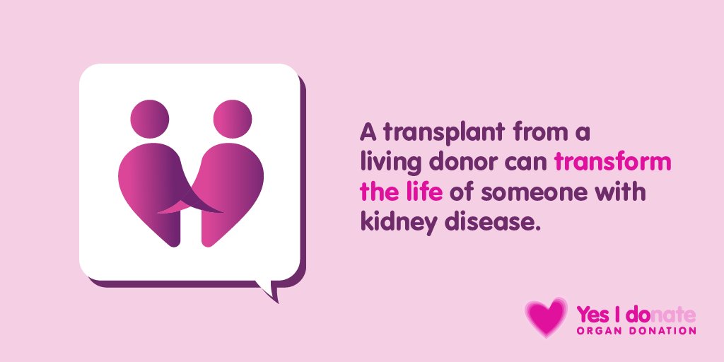 It's #WorldKidneyDay! Today we're joining <a href="/NHSOrganDonor/">NHS Organ Donation 💗🫀🫁</a> to highlight the power of kidney donation to save and transform lives and recognise the incredible generosity of donors and their families.

Find out more about organ donation: bit.ly/3HAWapU