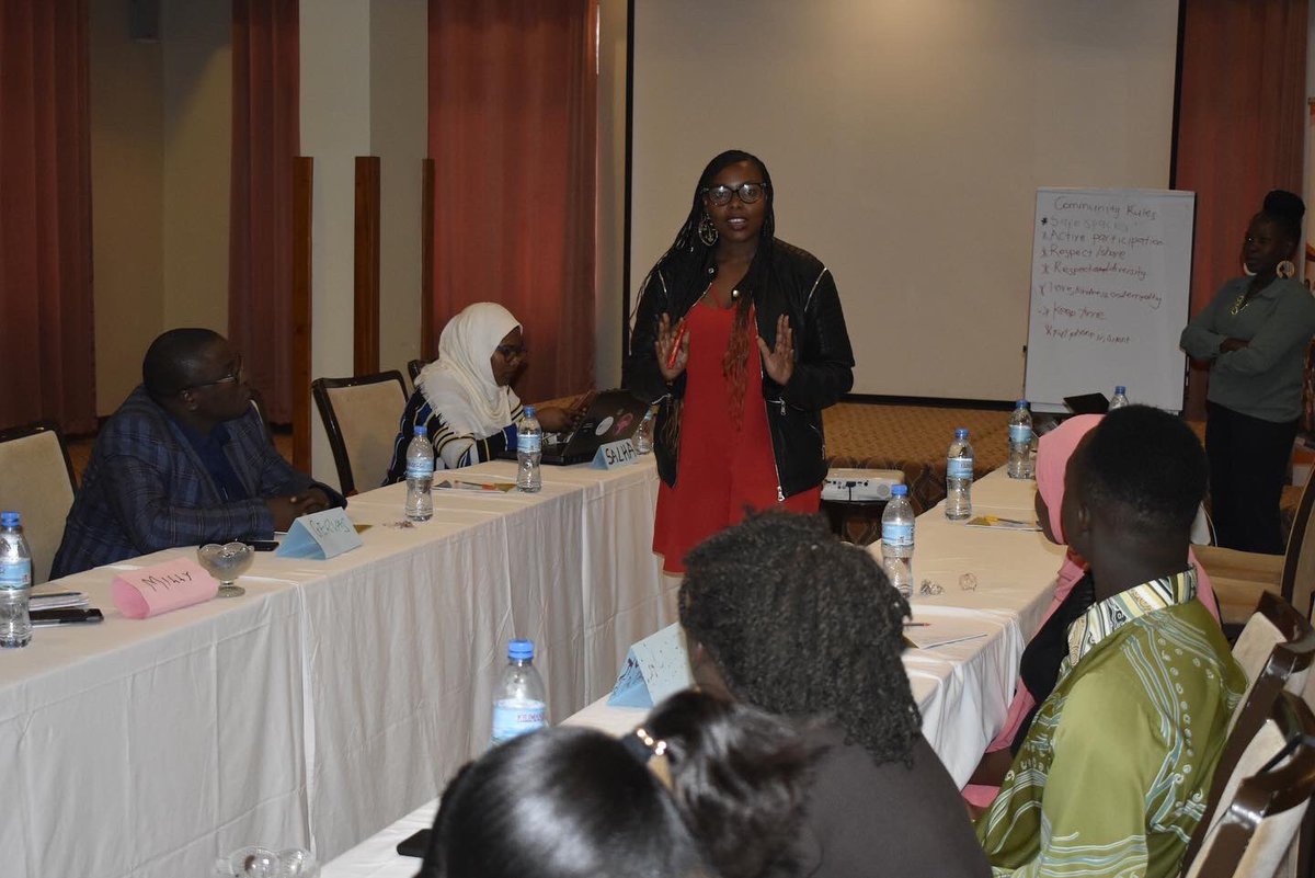wgnrr_africa's tweet photo. #HappeningNow:We are having in the room our partners from Kenya, Uganda and Tanzania to kick-off our 3-days Stigma Reduction Skills Building Workshop.
We will be exploring the root cause of stigma that limit young boys and women from accessing basic SRHR services and information. https://t.co/dRJMLkHpY7