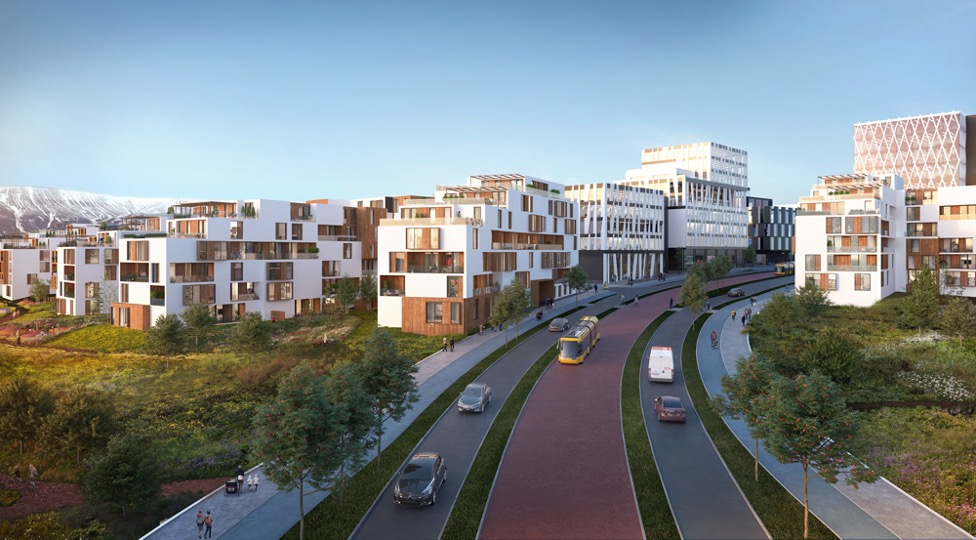 Ártúnshöfði mun gjörbreytast á næstu árum.  Iðnaðarhúsnæði mun hverfa fyrir blandaðri byggð þar sem Borgarlínan mun spila stórt hlutverk. Fyrsta lota Borgarlínu mun ferðast frá þessu hverfi og við Krossmýrartorg verður Borgarlínustöð.