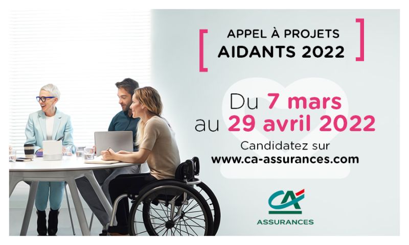 AurelieToyon's tweet photo. Le Credit Agricole Assurances lance son 12ème Appel à projets Aidants !
Candidatez du 7 mars au 22 avril 2022 sur https://t.co/YjEUmYam3i
et bénéficiez d'un soutien financier et d'une formation pour développer vos actions ! 
#creditagricoleassurances Groupe Crédit Agricole https://t.co/y6H9k0sdPH