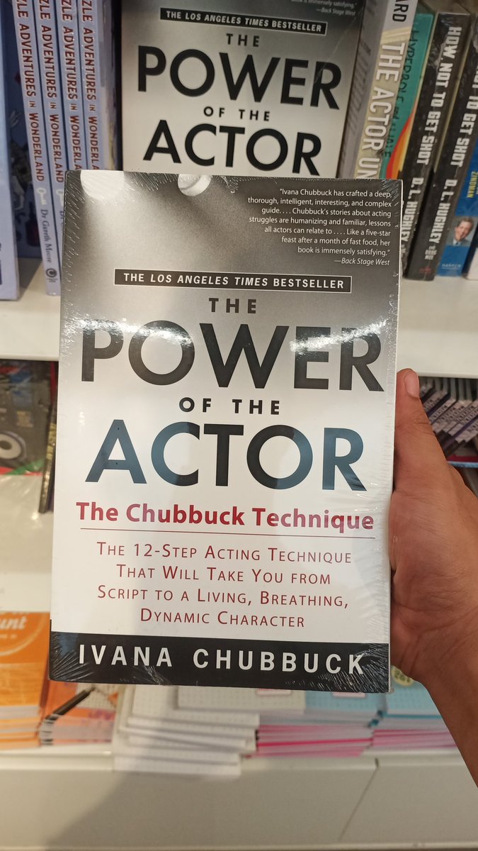 DerekyuTV's tweet photo. Anyone read this book? Is it good? 😊
#thepoweroftheactor #ivanachubbuck https://t.co/Of7Nx1rhXG