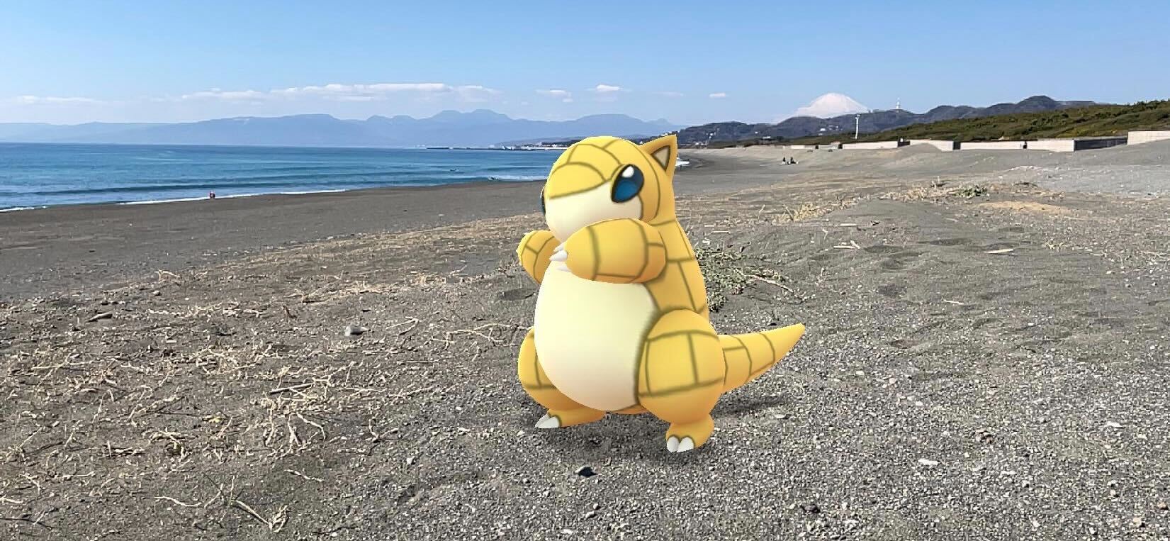 Pokemon Go Japan サンド の コミュニティ デイ まであと3日 砂浜で サンド をパシャリ 3月13日 日 の コミュニティ デイ 開催に向けて サンド も準備をしているようです ポケモンgo Pokemongocommunityday T Co