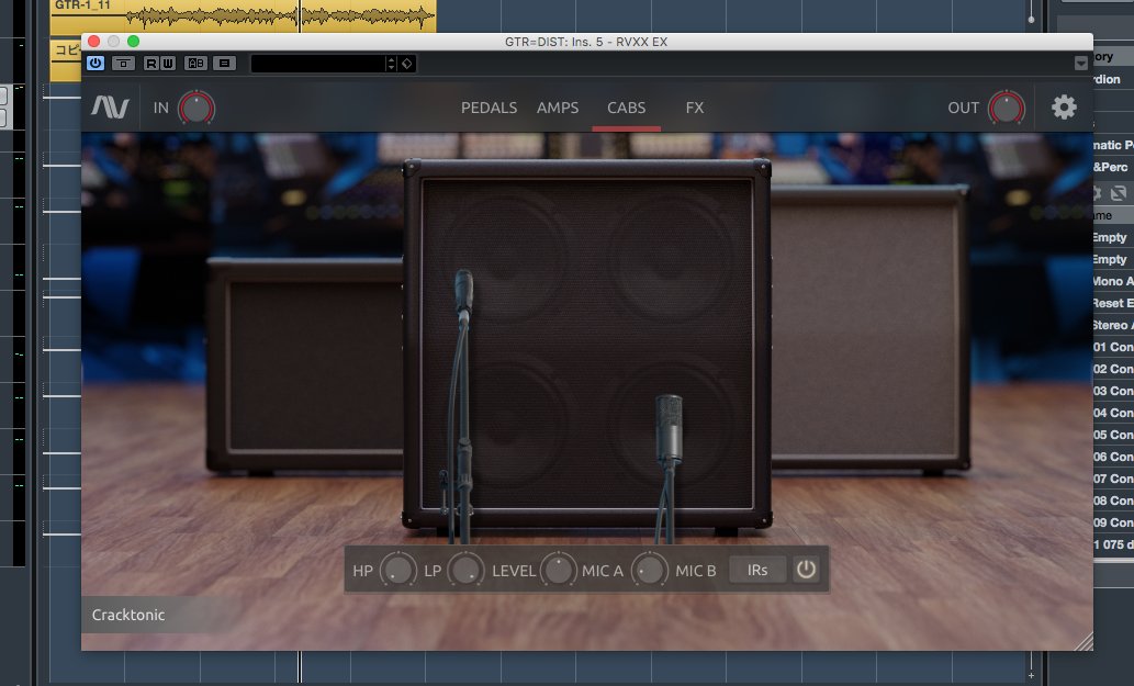 downprobing's tweet photo. #audioassault Sigmaに続いてRVXXもEXにアップデートされたみたいです。先日のSigmaと同じようになってますね。
RVXXちょっと癖が強くていまいち使いにくかったですが、緩和されたような気がします。キャビネット部分が変わったのがやっぱり大きいかもしれないですね。 https://t.co/CsNRwP0gvK