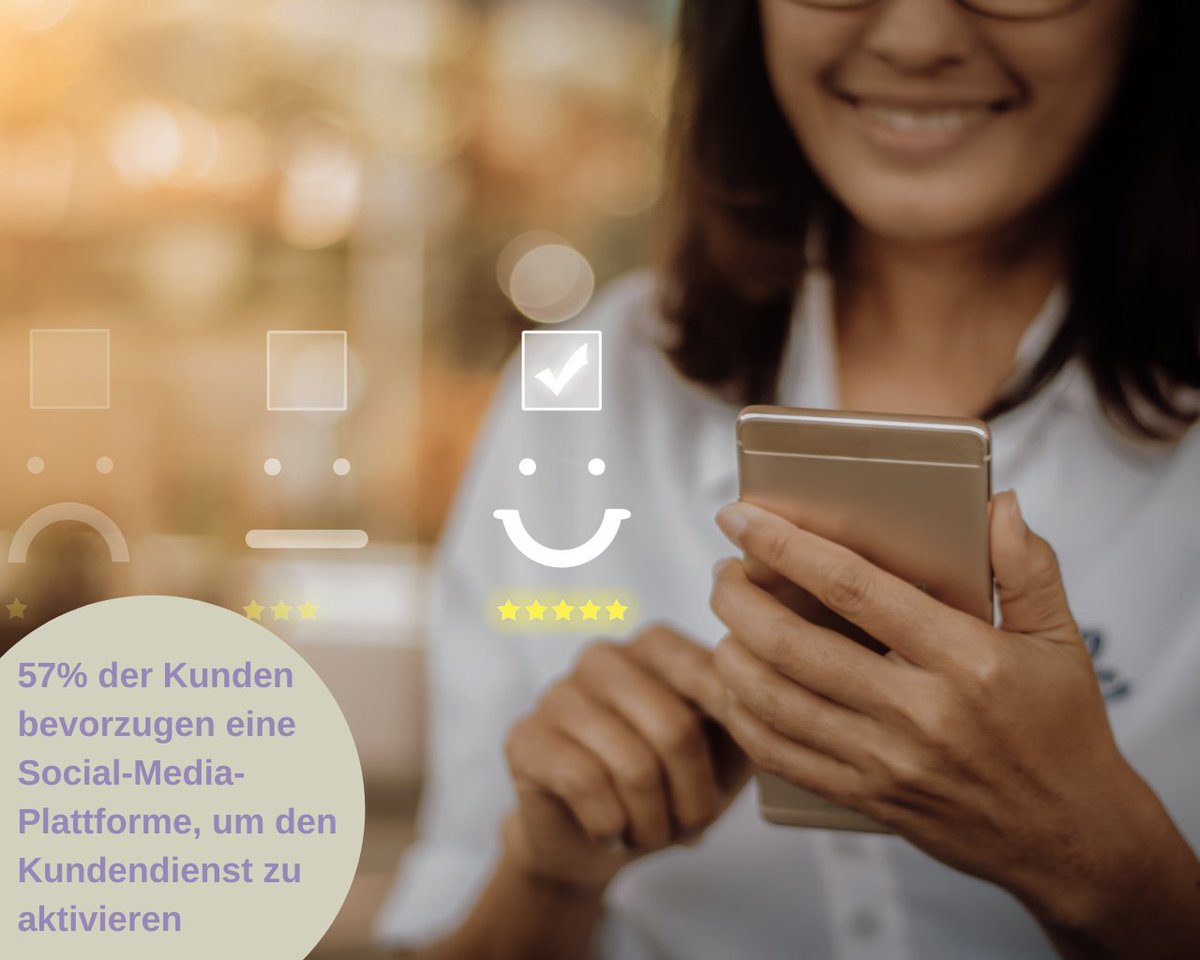 Ungefähr 57% der Kunden bevorzugen eine Social-Media-Plattform, um den Kundendienst zu kontaktieren. Gehört ihr zu diesen 57%? 

#socialmediamarketing #kundensupport #social #marketing