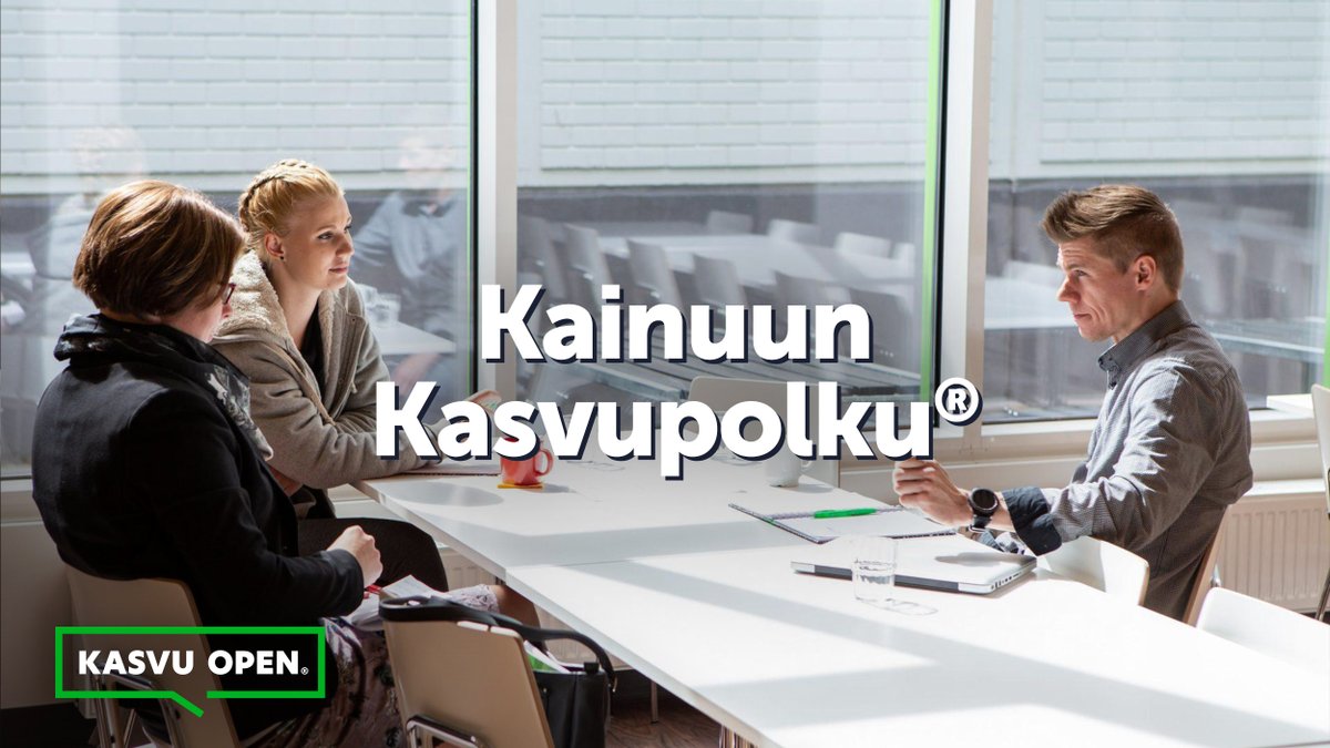 Haastaako myynti tai markkinointi? Mietityttääkö rahoitus? Uutta virtaa yritykseen Kasvupolku®-sparrauksesta!
Kasvu Open ja KAMK kasvuyritysten asialla, hae mukaan maksuttomaan sparraukseen 20.3.2022 mennessä:
kasvuopen.fi/kasvupolut/

<a href="/kasvuopen/">Kasvu Open</a> 
#kamk #sparraus #kasvuopen