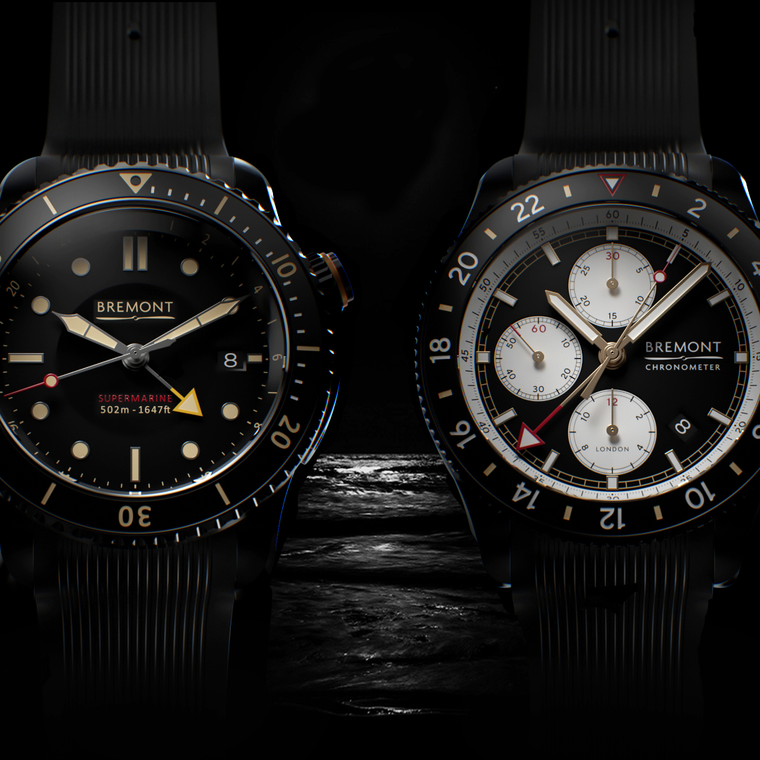 CWSellors's tweet photo. Introducing the latest additions to the JET range from Bremont. Consisting of the Supermarine Chrono, S502 and Airco Mach 1, inspired by military operations.

Pre-order: https://t.co/6QsCti9WZr

#CWSellors #Bremont #Supermarine #S502 #Airco #NewWatchReleases #BremontTownhouse https://t.co/sDI9TGk8Xb