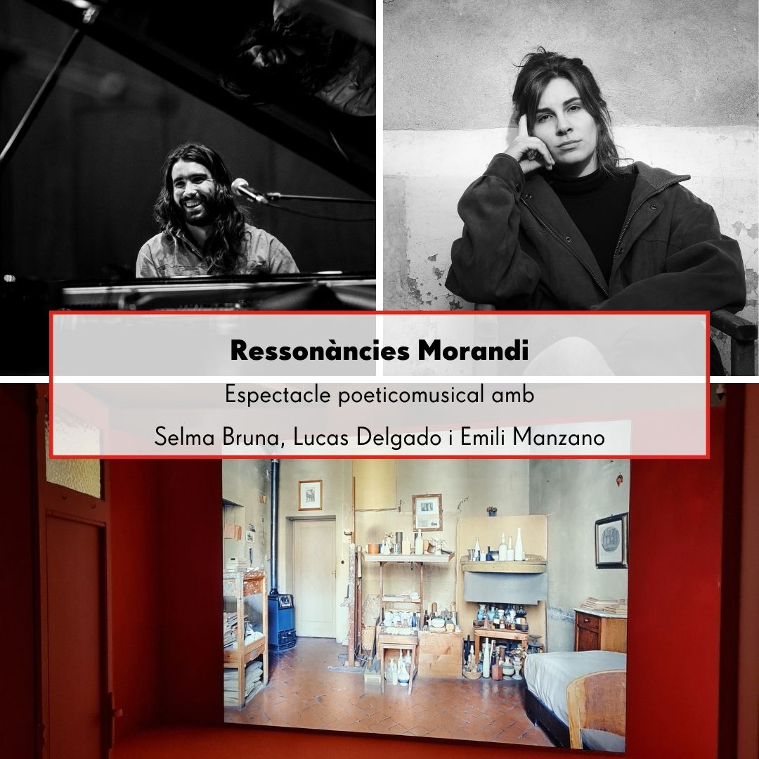 🔜Dimecres 16 de març a les 19:30 vine a <a href="/LaPedrera_BCN/">La Pedrera-Casa Milà</a> a l'espectacle poeticomusical “Ressonàncies Morandi”, un muntatge literari i musical inspirat lliurement en l'#ExpoMorandi. De la imatge a la paraula i de la paraula a la música🎼

ℹ️ Més informació: ow.ly/N9p350IeP08