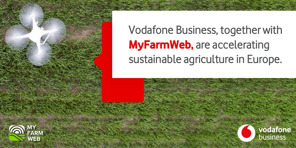VodafoneBiz's tweet photo. Vodafone’s MyFarmWeb is coming to Europe. With this solution, we’re hoping to create more sustainable practices in agriculture across the region. Read more here: 🚜 https://t.co/3Dnu4H5JVq #AgriTech #DigitalTransformation #IoT https://t.co/ySDXNKIMJx