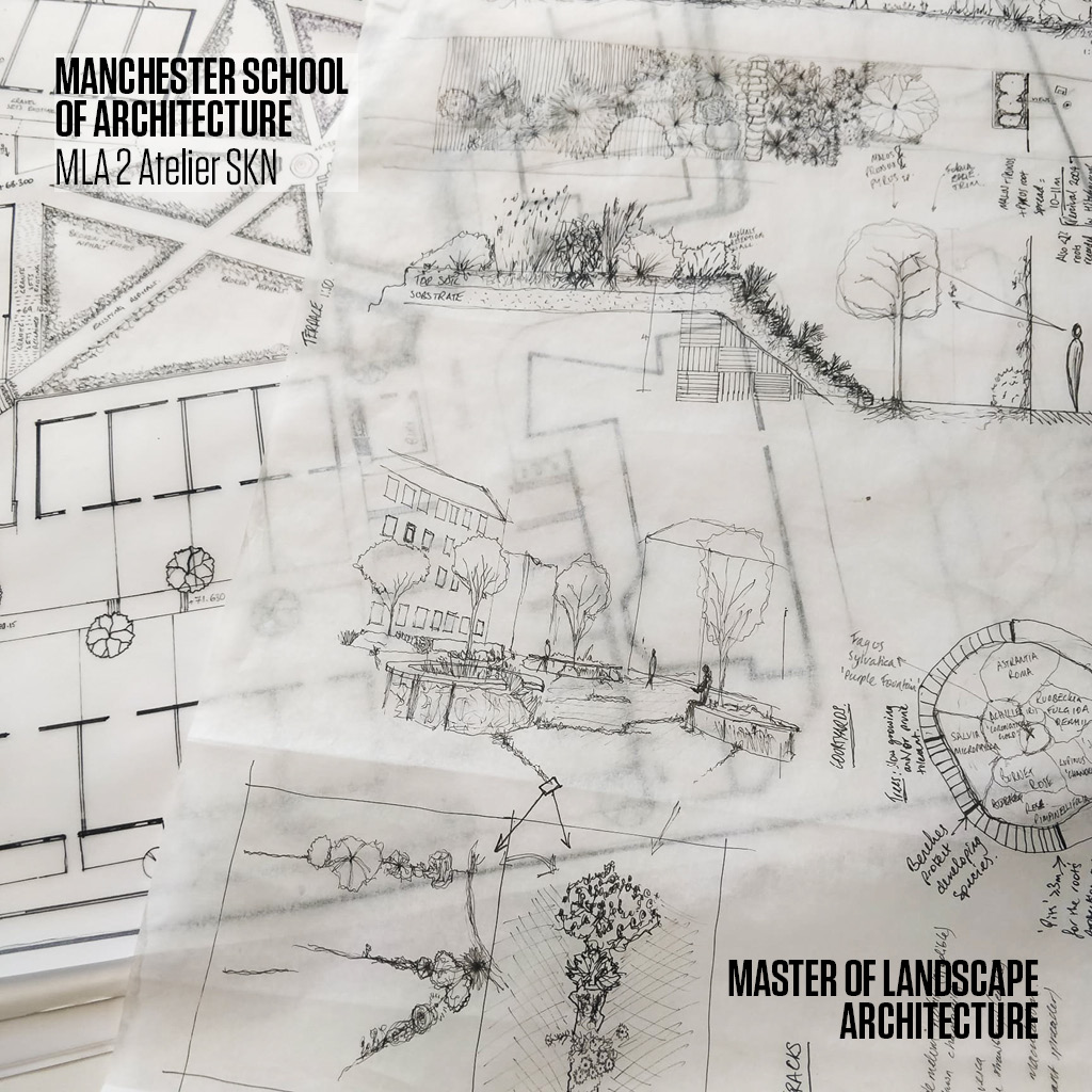Design development drawings by MLA2 student Laura Iddon. Laura’s project aims to enrich the land, biota, and air quality of Stockport through a nature-sensitive design. 

#Climatecrisis #landscapearchitecture