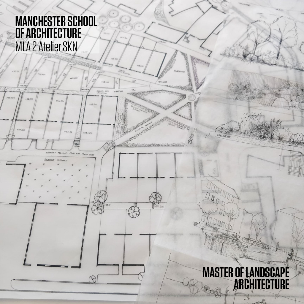MLA_TheMSArch's tweet photo. Design development drawings by MLA2 student Laura Iddon. Laura’s project aims to enrich the land, biota, and air quality of Stockport through a nature-sensitive design. 

#Climatecrisis #landscapearchitecture https://t.co/MkTgkQ4tGa