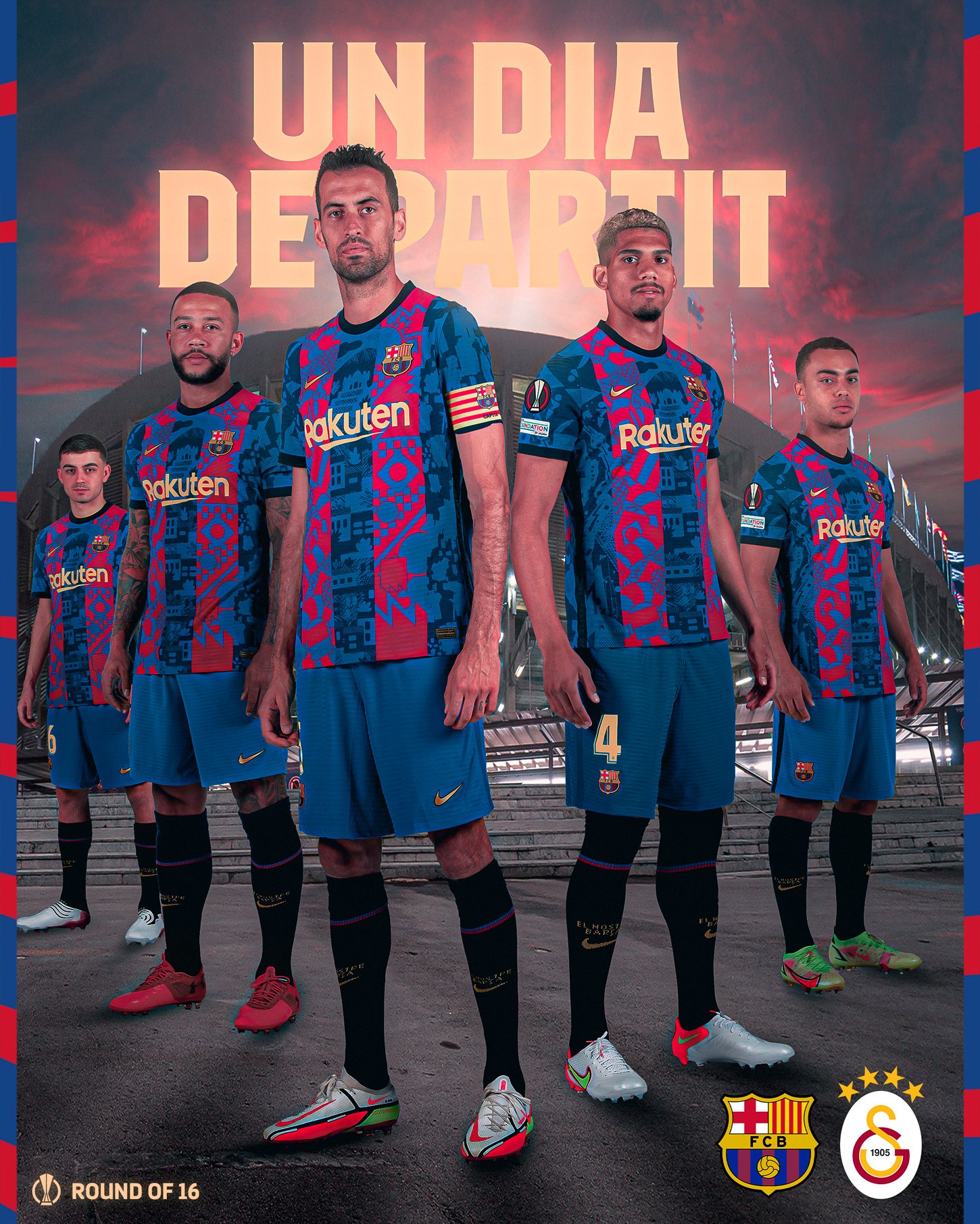 Barcelona'nın Galatasaray Maçı İçin Hazırladığı Görsel