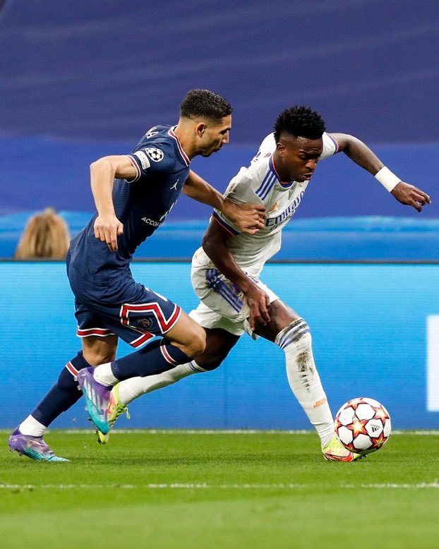 theMadridZone's tweet photo. Vinícius Júnior's vs PSG:

92% pass accuracy
74 touches
38 passes
12 duels won (most)
11 touches in opp. box
8 passes into the box
7 take-ons completed (most)
7 x possession won
4 fouls won (most)
3 chances created
3 shots

@Squawka #UCL #rmalive https://t.co/sND2dgvvxa