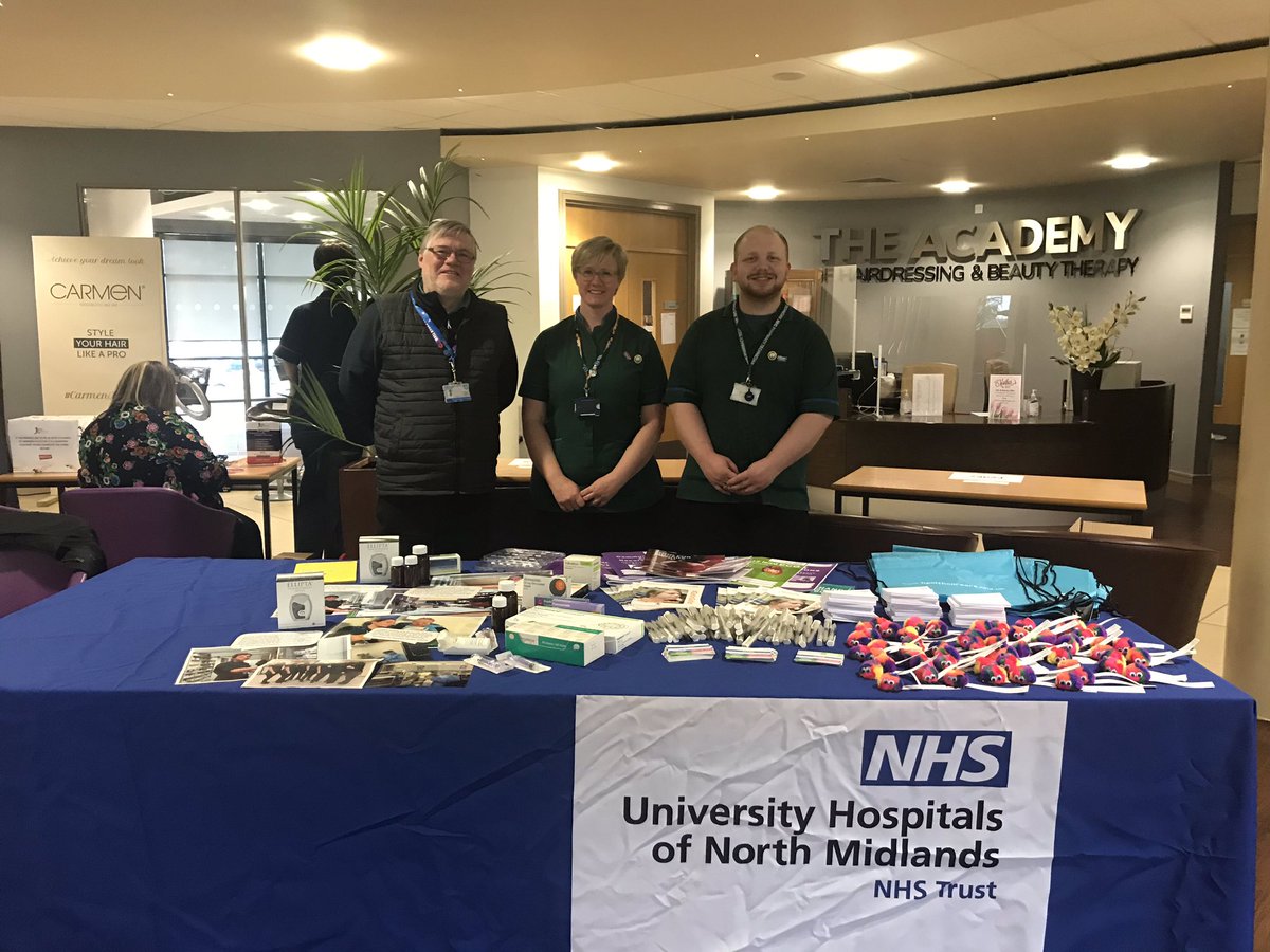 Education_UHNM's tweet photo. It’s National Careers Week and we are at Newcastle-u-Lyme College promoting careers at UHNM to our future workforce #NCW2022 @UHNM_NHS @NSCGNewcastle https://t.co/NTeeRQjPqW