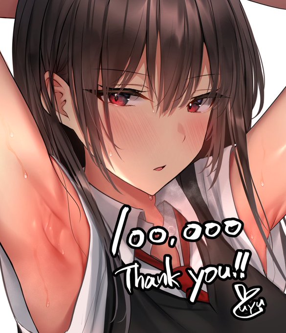 フォロワーさん10万人感謝!!㊗️いつも絵を見てくださる皆様ほんとにありがとうございます!!
これからもフェチなイラスト描いていきますので、どうぞよろしくおねがいします～!🙇🙇🙇 