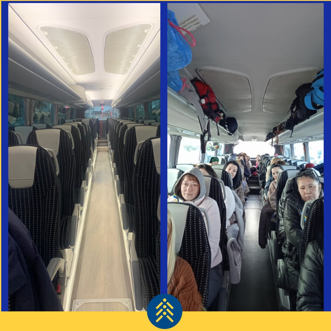 Ya tenemos a las personas que huyen de la guerra en nuestro autobús de vuelta a la Paz. Mujeres y niños, y un padre que viene a despedirse de su familia antes de volver a la lucha. 
Quizás, no vuelva a verlos...
En ruta!

#WeRow #SeguimosRemando #ayudahumanitaria #refugiadas