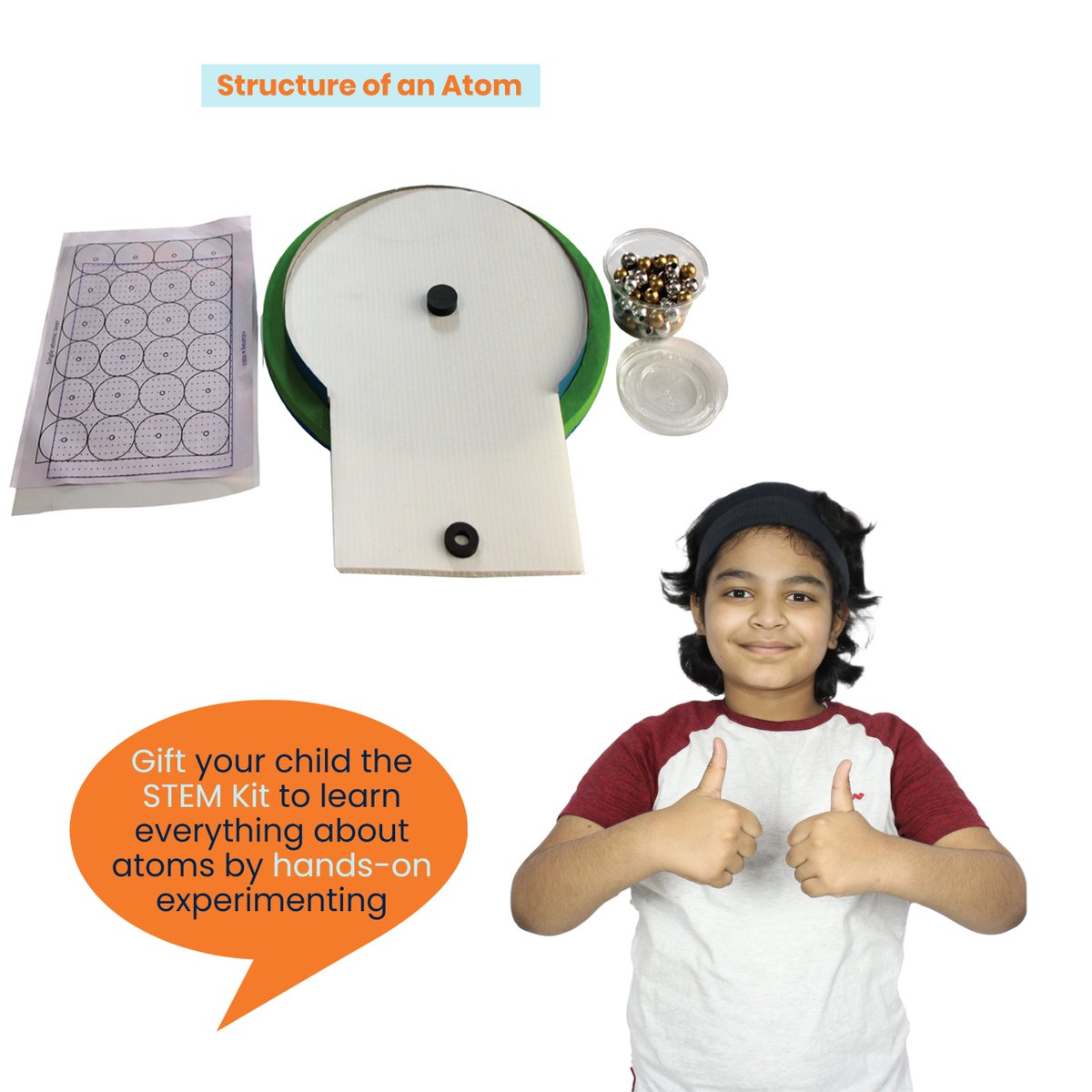 bflyfields's tweet photo. Explore the #Atom hands on! What type of components &amp; arrangements an #atom can make. Help your child to build #Rutherford’s gold foil experiment &amp; make #Bohr atomic model to understand #atomicnumber, #massnumber, #isobars #electronicconfiguration, #valency, #isotopes https://t.co/akCHCcFS9B