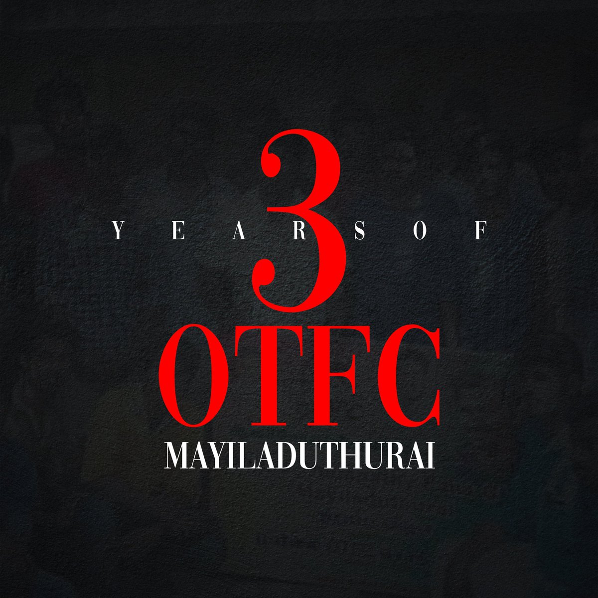 OTFC_Off's tweet photo. 3 years of Our @Otfcmyd #OTFCMayiladuthurai https://t.co/FowHER7Res