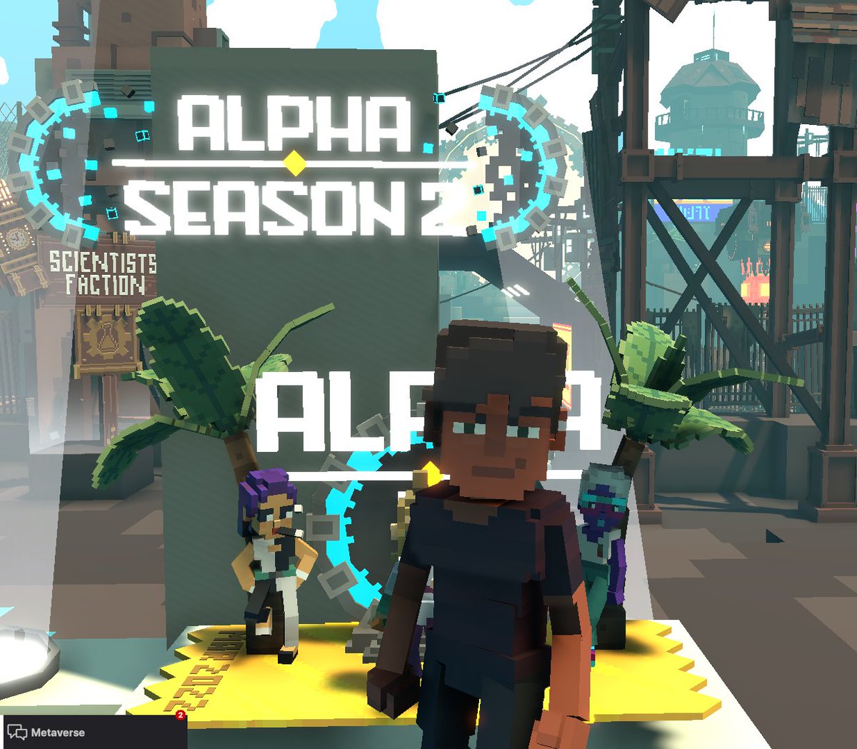 SosanSasukee's tweet photo. @TheSandboxGame I just participated in the daily #SandboxAlphaS2Contest for a chance to earn up to 1,000 $SAND! Starting March 4 - Selfie with the S2 Alpha Pass. Check out my screenshot below! 👇 #SandboxAlphaS2 https://t.co/4M3nRcVVI2