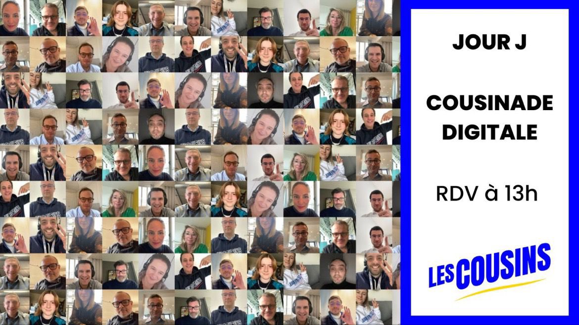 La dose de veille et innovation du jour ce sera avec <a href="/calllescousins/">Les Cousins</a> 
<a href="/RodolpheRoux/">Rodolphe Roux</a> aux manettes entouré de toute la team pour présenter 5 pépites dénichées ces dernières semaines 💪🚀