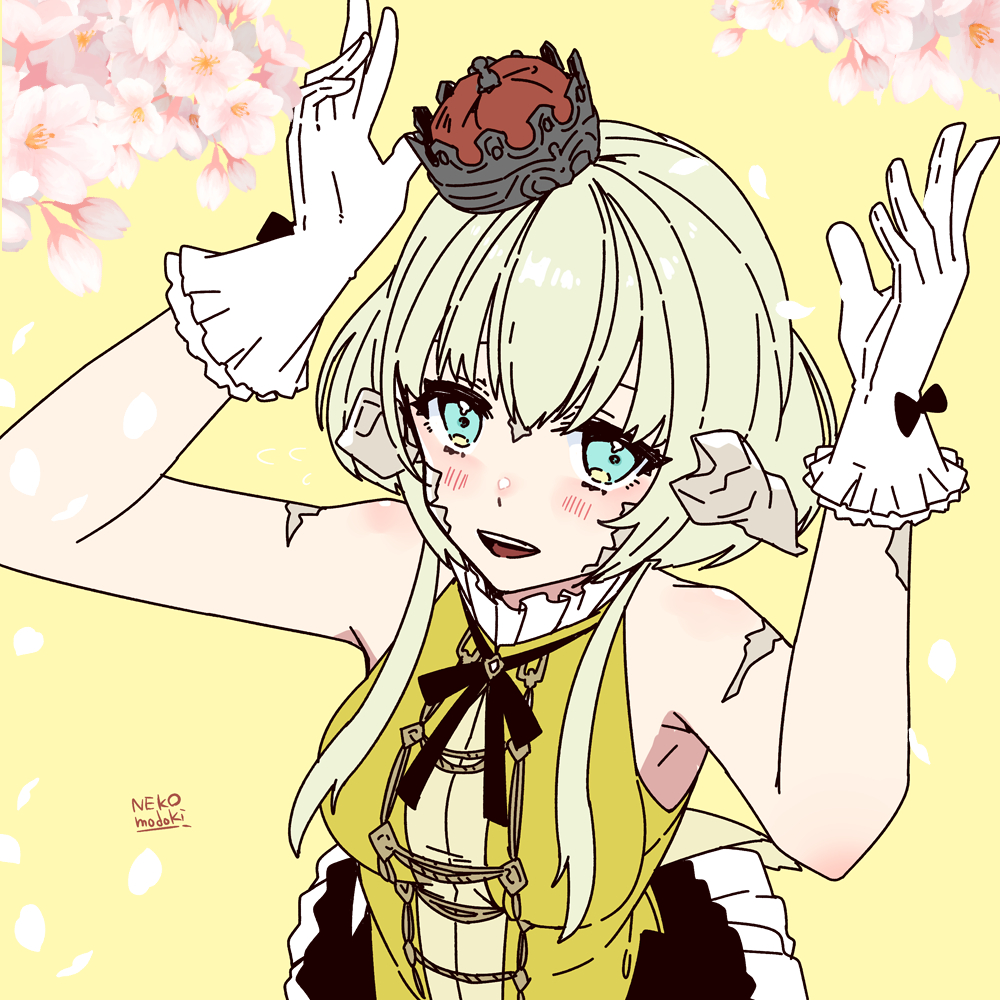 今年のプリンセスデーも三歌姫が来るかが気になって仕方がない落書き ナルミちゃん 猫もどき Aiねこもどきのイラスト