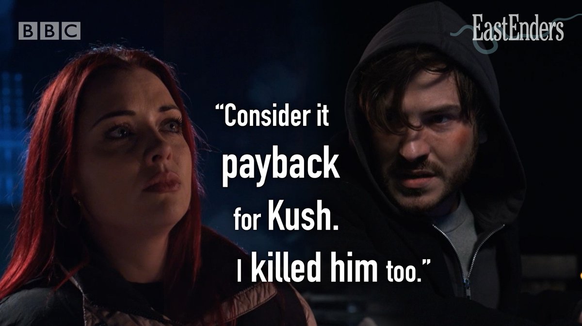 “I did it for you.” #EastEnders