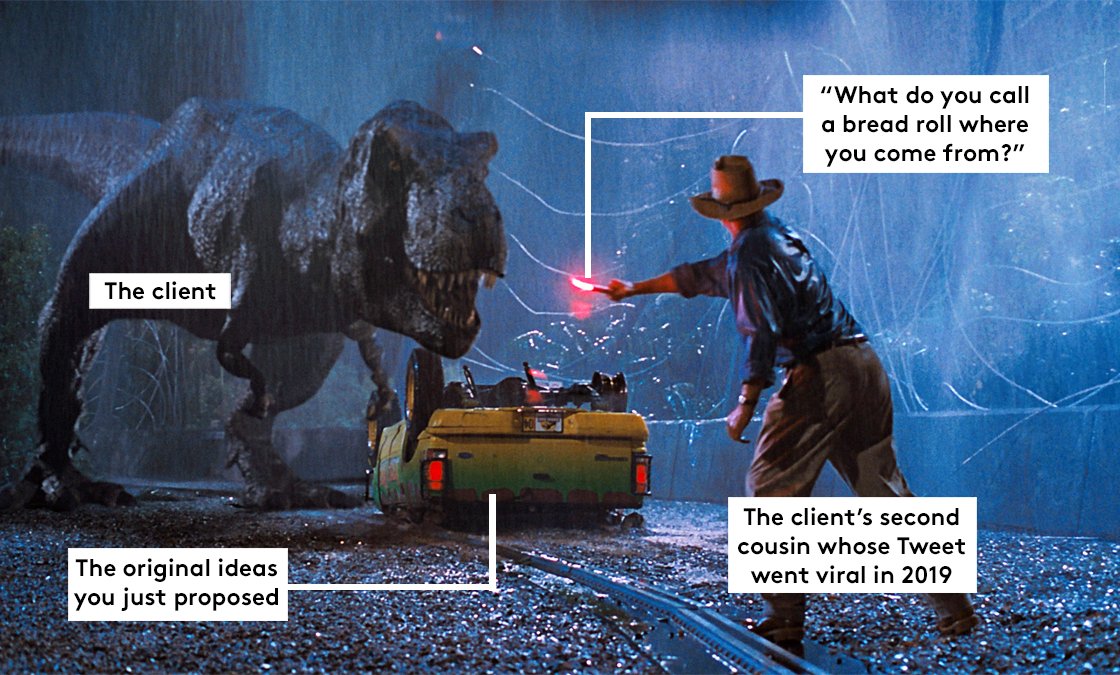 The copywriter's struggle is real