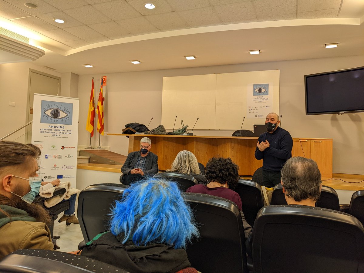 In the transnational meeting of <a href="/AmusingErasmus/">ErasmusAMUSING</a> in Valencia, sharing the implementations we've done in #IESConselleria so far, and learning from the actions done by the others partners.