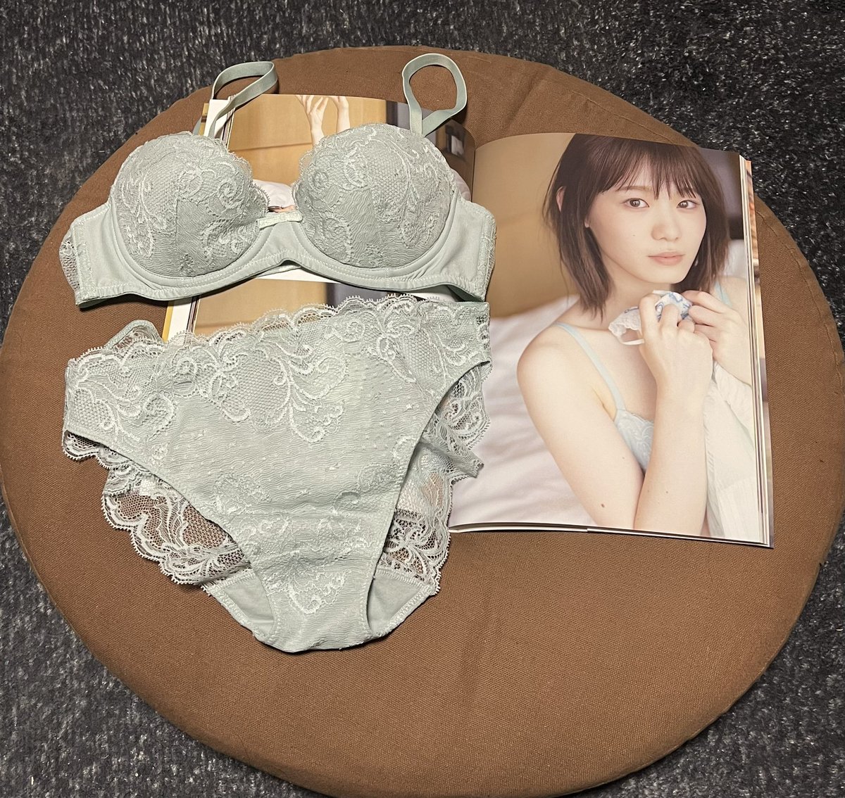 WindPain1's tweet photo. 小○美○様、お迎えできました💕

白い肌にスケスケランジェがいいですね👍
情報交換の末、奇跡的に入手出来ました。ご協力ありがとうございました。 https://t.co/Xi70bUsnU8