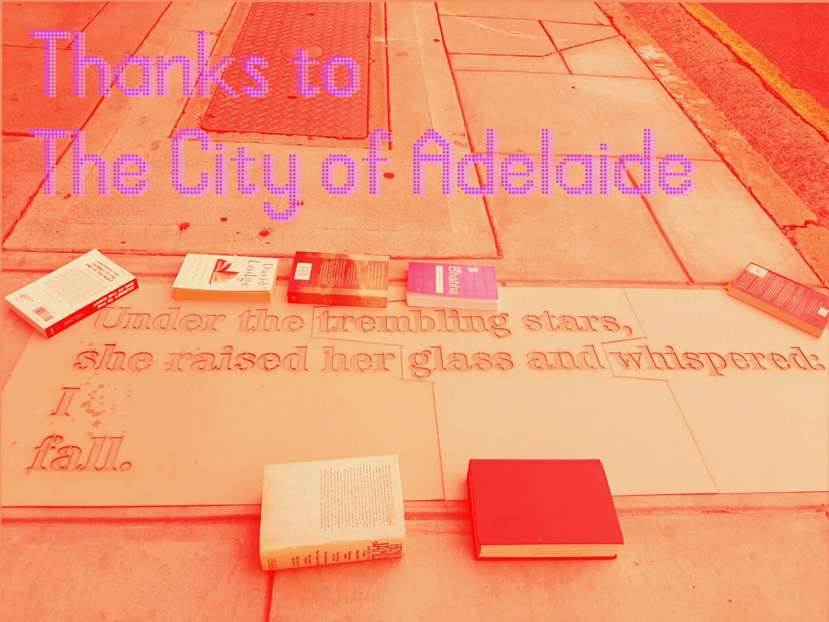 Raining Poetry in Adelaide tweet media