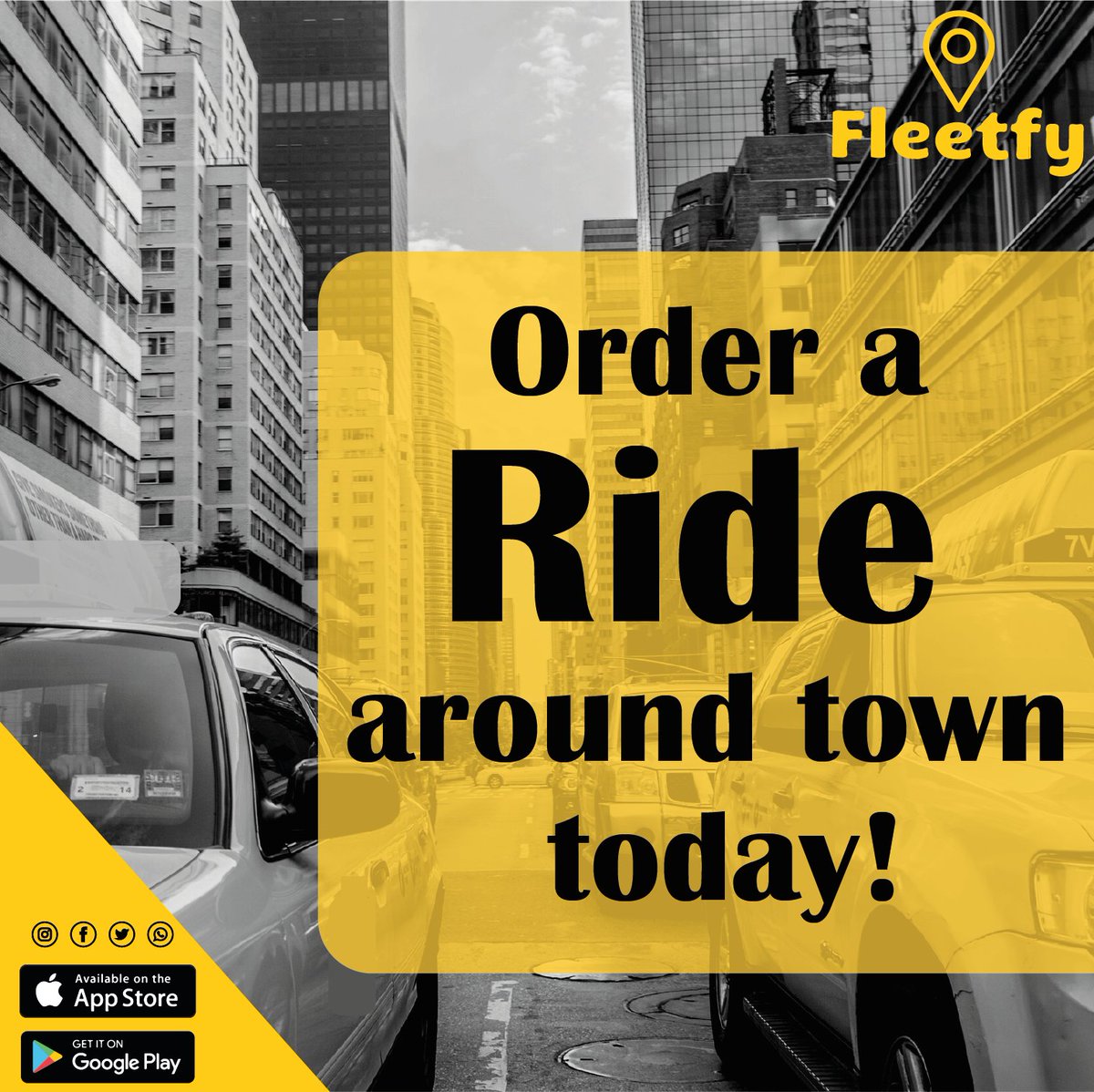 FleetfyK's tweet photo. Know where you're going but need a ride? Sign up today and start requesting rides with Fleetfy. 
#Fleetfy #PlayStore #AppStore #cab #ride #request https://t.co/m3WjuCrftW