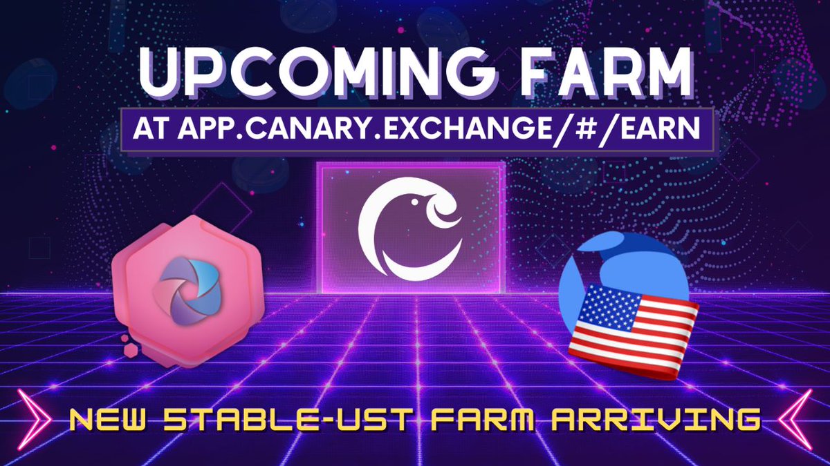 CanaryDefi's tweet photo. ๐ฅ #Canary #5Table ๐ฅ
๐ We're excited to announce that @5table_finance will have New Farm on Canary Farms! ๐
๐ Get ready to earn some $CNR ๐
Follow @CanaryDex and @5table_finance for more updates
Join Presale on 13 March
๐https://t.co/kee6PGhGml https://t.co/Pq5YEkxQik