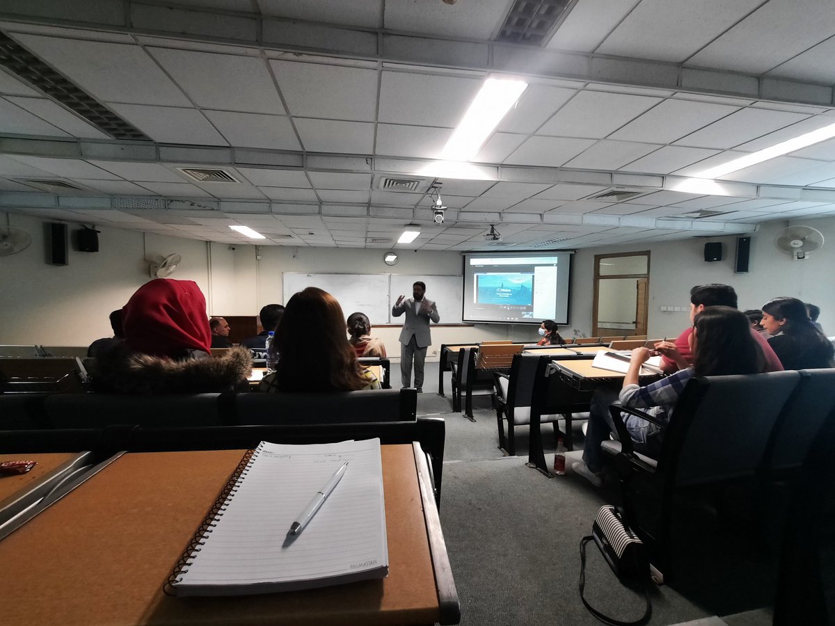asif_duaa's tweet photo. An interesting session by iVolve on Cloud Computing at NUST.
iVolve has expertise in designing, securing, building &amp; managing Cloud services. Having skillful cloud engineering and Ops team, #iVolve assist customers implement 'Cloud-First' strategy.
@FareesaMalik #openInnovation https://t.co/uGx1jmRc6W