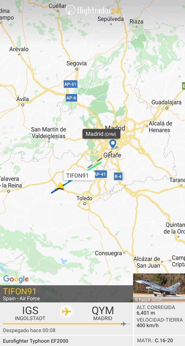 Web_AME's tweet photo. #Eurofighter C.16-20/11-91 #IPA4 #Getafe @AirbusDefence @EsAirbus 🧐👇 https://t.co/0DIWcEVzvj