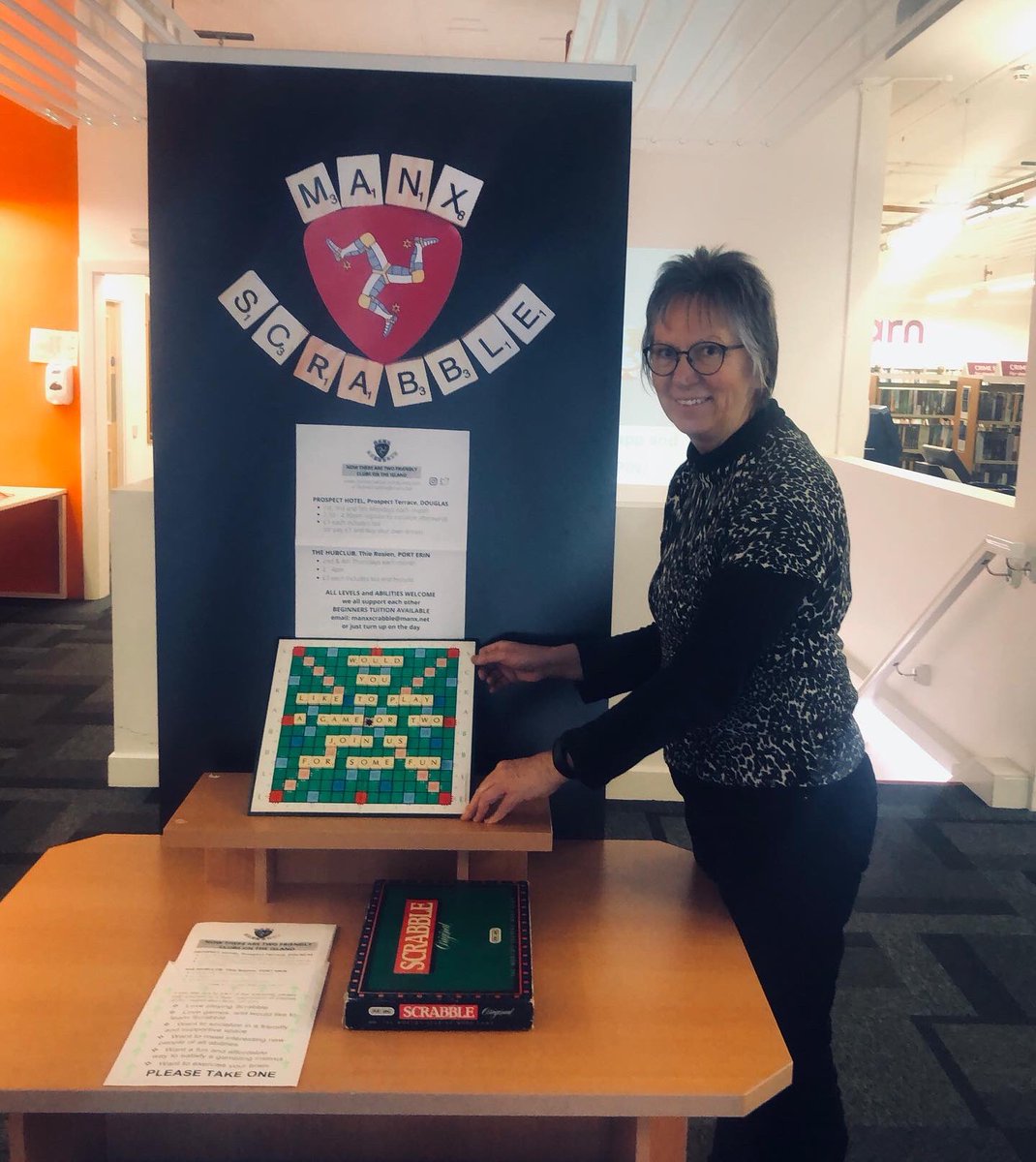 ManxScrabble's tweet photo. So good to have new faces at the Prospect Hotel in Douglas (1st, 3rd and 5th Mondays of the month). All welcome at the Hub (Thie Rosien) in Port Erin today (2pm, 2nd and 4th Thursdays each month) https://t.co/5pB8tL0Yyg