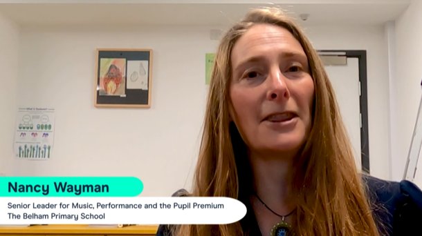 TheBelham's tweet photo. Nancy Wayman, our assistant headteacher recorded a session @TheKeySL #ideastream to support other school leaders to build a music provision like the Belham’s. You can view it here - 
https://t.co/g2dL5dLjwG https://t.co/cZ3I14O0mY