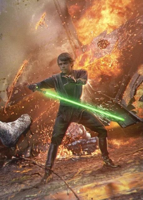 MentorSkywalker's tweet photo. โBut I say to you: you are greater than the Jedi of former days. Because unlike the Knights of old, Jedi Luke Skywalkerโฆ you are not afraid of the dark." #StarWars #LukeSkywalker #NotAfraidOfTheDark https://t.co/vzr0InPts1