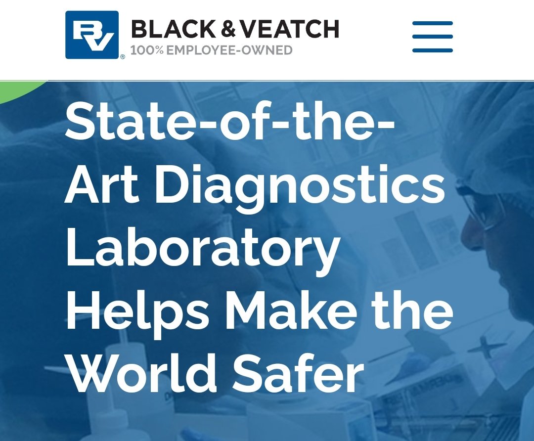 timand2037's tweet photo. This is the US company 'Black and Veatch' named by #Russia as involved with US backed #biolab pathogen research in #Ukraine. Their website spins but basically confirms the fact. Safety is always one part of such research.    https://t.co/ZOKk15CfKU https://t.co/bxuWwP9Hdv