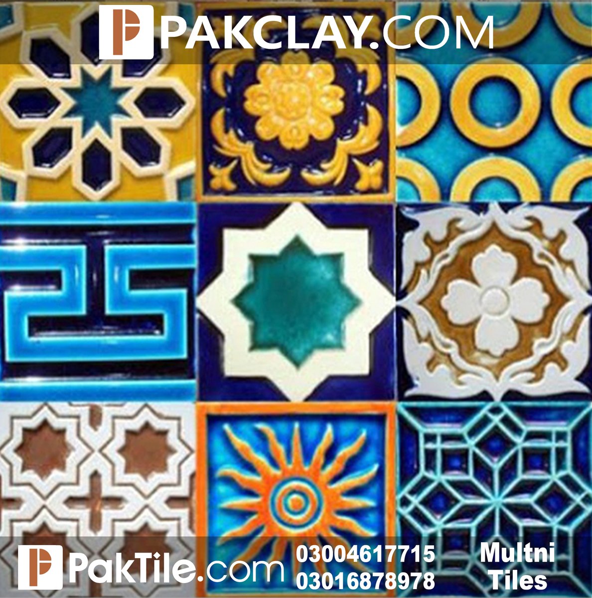 PakClayTiles's tweet photo. Pak Clay Tiles, Khaprail Tiles, Multani Tiles, Ceramic Mosaic Tiles Contact: 03016878978 - 03004617715
#Tiles #homerenovation #HomeImprovement #Construction #architecture #interiordesign #interiordecor #CivilEngineering #architect https://t.co/amm4TLWCtW