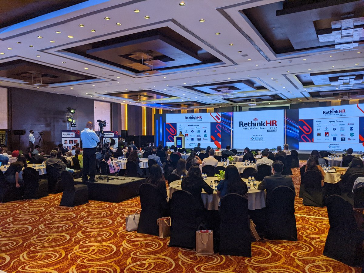 ZohoPayroll's tweet photo. Here’s Christopher Joseph, our Senior Marketer sharing insights on how the right HR Technology can transform your #EmployeeExperience even in a hybrid work environment at the #RethinkHR Conclave.
@ConnectSapphire https://t.co/QireQZwBfT