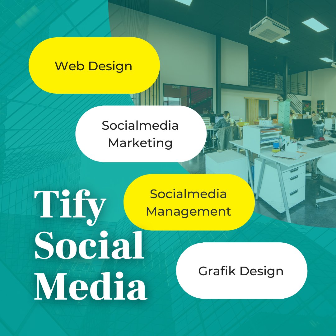 tifysocialmedia's tweet photo. Alles was Sie brauchen, um Ihre Online-Präsenz zu stärken. Tify kümmert sich um Ihren Erfolg auf der Digitalwel.
#tify #socialmedia #marketing #webdesign #management #grafikdesign https://t.co/L4TIQyZsXl
