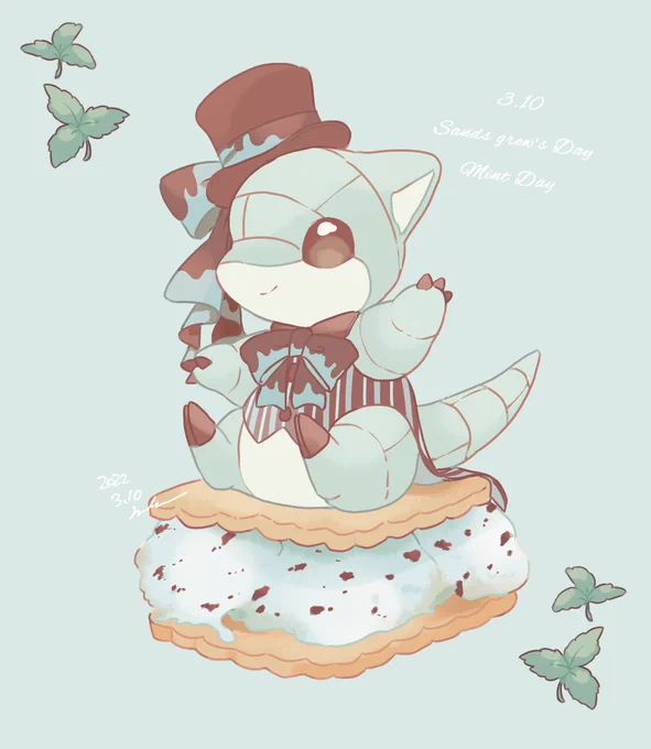  #サンドの日 #ミントの日 