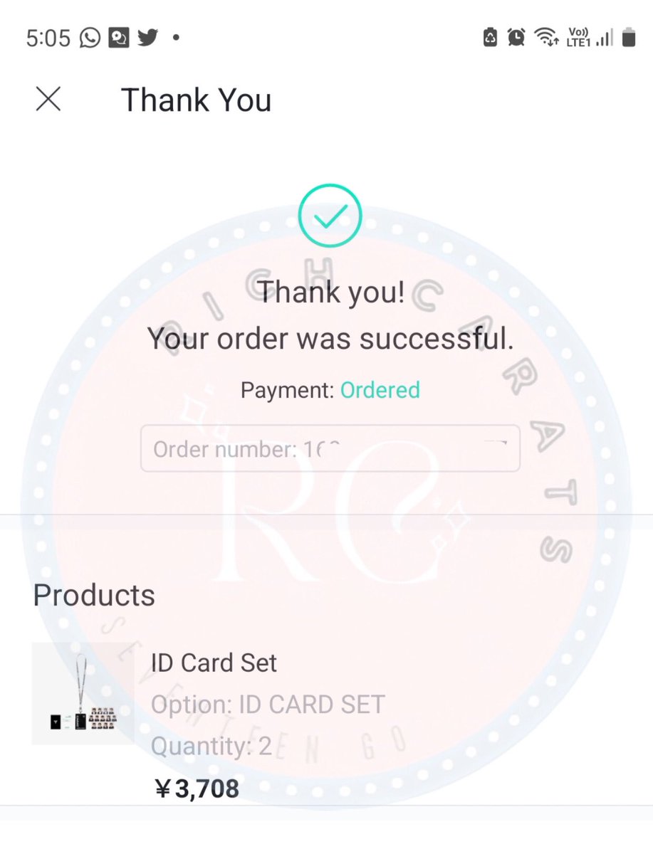 kiujoha1's tweet photo. #GOByKiuproof #Kiupdates All items for 2022 Caratland MD secured ✅ Thank you! https://t.co/iIj0RH9EvS